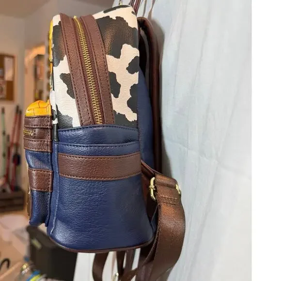 Loungefly Disney Parks PIXAR Toy Story Woody Cosplay Mini Backpack - Picture 7 of 9